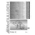 MCCULLOCH PROMAC 33 12 Manual de Usuario